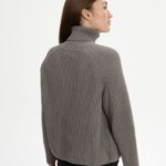 Rollkragenpullover Chirha bear melange von MELAWEAR
