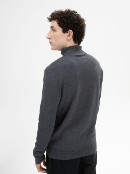 Rollkragenpullover Kanja anthrazit melange von MELAWEAR
