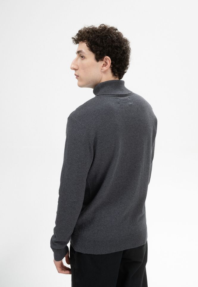 Rollkragenpullover Kanja anthrazit melange von MELAWEAR