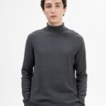 Rollkragenpullover Kanja anthrazit melange von MELAWEAR