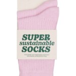 Socken Ribbed 2 Pack gelato raspberry von MELAWEAR