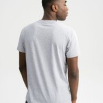 T-Shirt Avan grau-melange von MELAWEAR