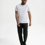 T-Shirt Avan grau-melange von MELAWEAR