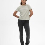 T-Shirt Khira dusty green von MELAWEAR