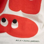 T-Shirt Tanika Print Artist Edition Josha crean melange / one apple a day von MELAWEAR
