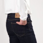 Jeans Bryce Mid Straight strong blue von MUD Jeans