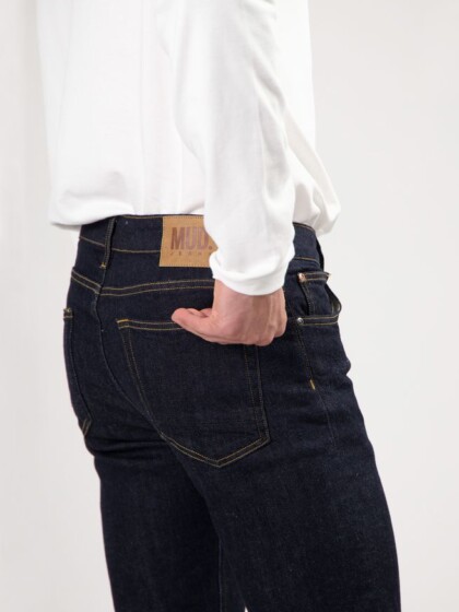 Jeans Bryce Mid Straight strong blue von MUD Jeans