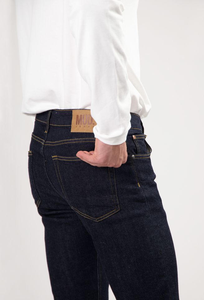 Jeans Bryce Mid Straight strong blue von MUD Jeans