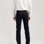 Jeans Bryce Mid Straight strong blue von MUD Jeans