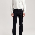 Jeans Bryce Mid Straight strong blue von MUD Jeans