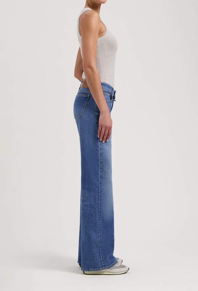 Jeans Cleo Mid Loose old stone von MUD Jeans