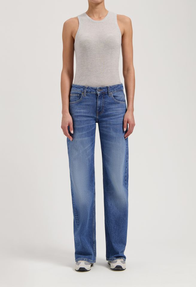 Jeans Cleo Mid Loose old stone von MUD Jeans