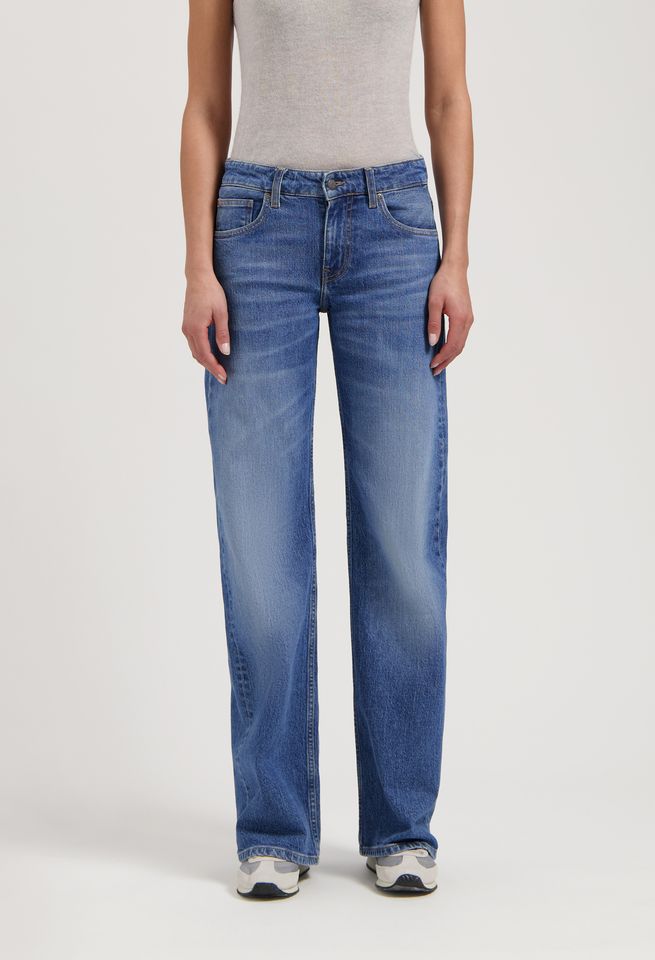 Jeans Cleo Mid Loose old stone von MUD Jeans