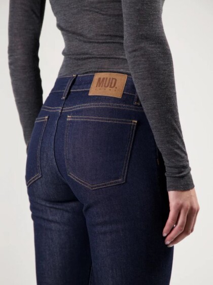 Jeans Logan High Slim rinse von MUD Jeans
