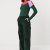 Hose Leartza dark green von SKFK