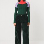 Hose Leartza dark green von SKFK
