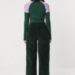 Hose Leartza dark green von SKFK
