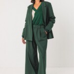 Hose Nia dark green von SKFK