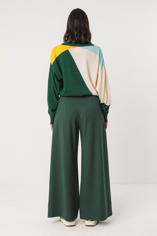 Hose Nia dark green von SKFK
