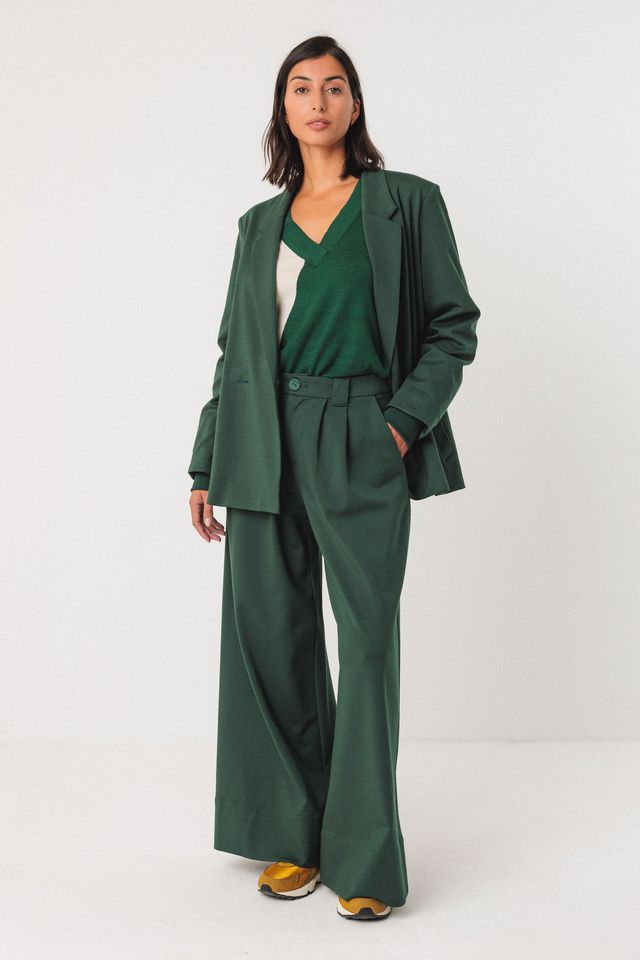 Hose Nia dark green von SKFK