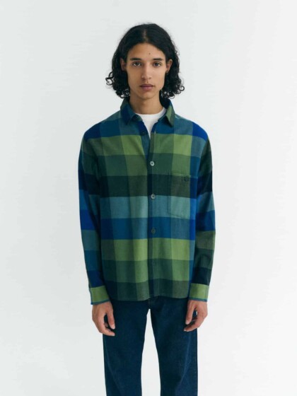 Hemd Theo Lagoon multicolor von Thinking MU