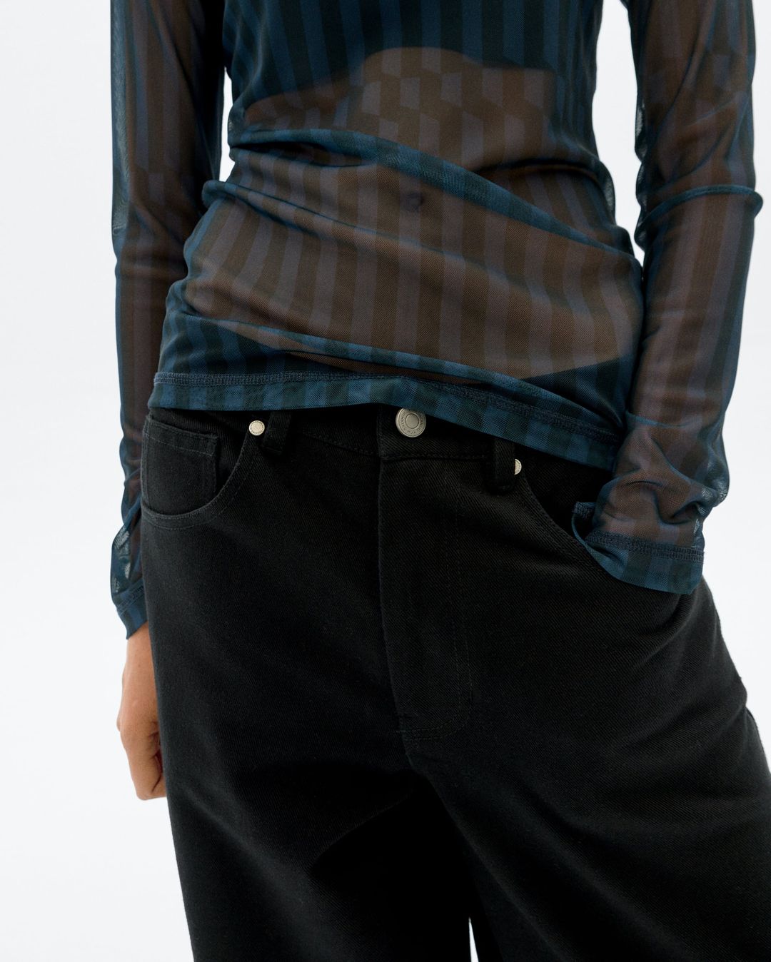 Hose Hedda black von Thinking MU