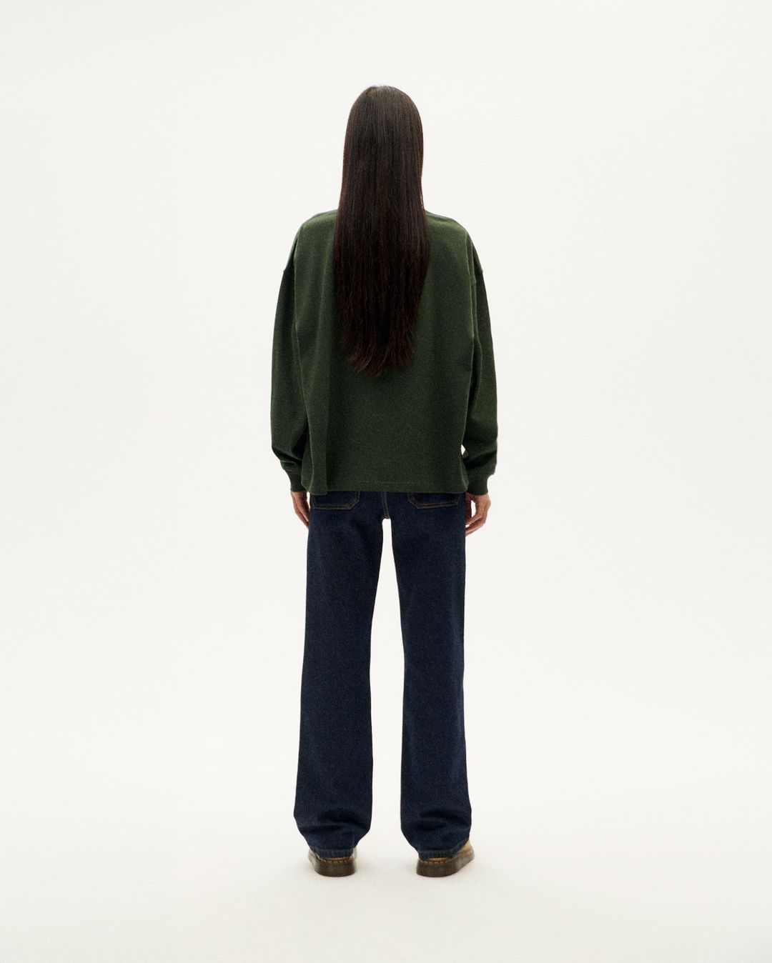 Longsleeve Freire Hemp green von Thinking MU