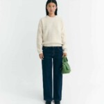 Strickpullover Carmen ecru von Thinking MU