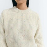 Strickpullover Carmen ecru von Thinking MU