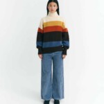 Strickpullover Imogen Stripes multicolor von Thinking MU