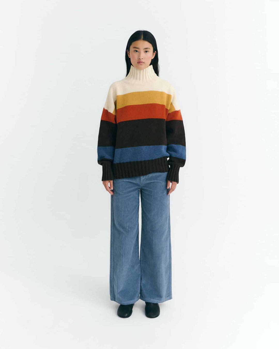 Strickpullover Imogen Stripes multicolor von Thinking MU