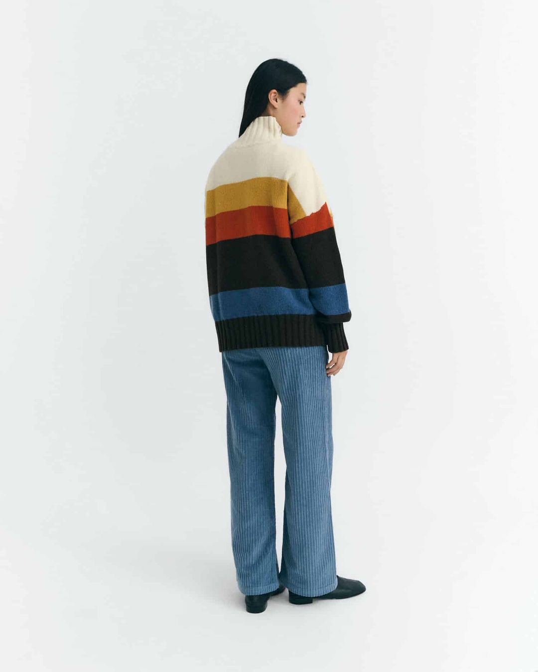 Strickpullover Imogen Stripes multicolor von Thinking MU