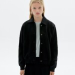 Sweatjacke Maisie black von Thinking MU