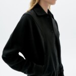 Sweatjacke Maisie black von Thinking MU