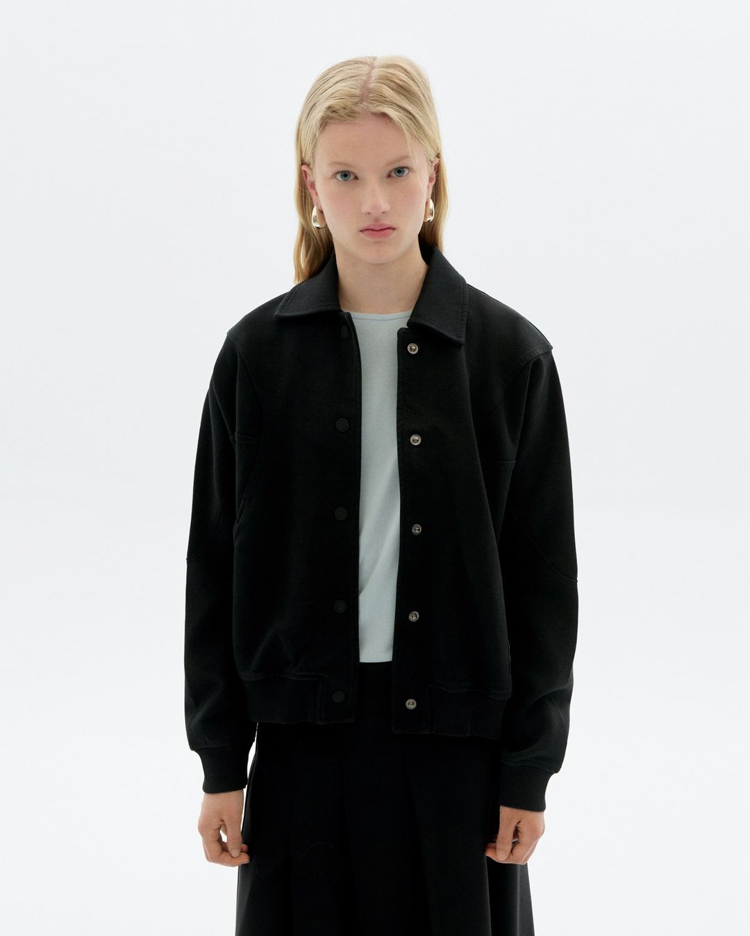 Sweatjacke Maisie black von Thinking MU