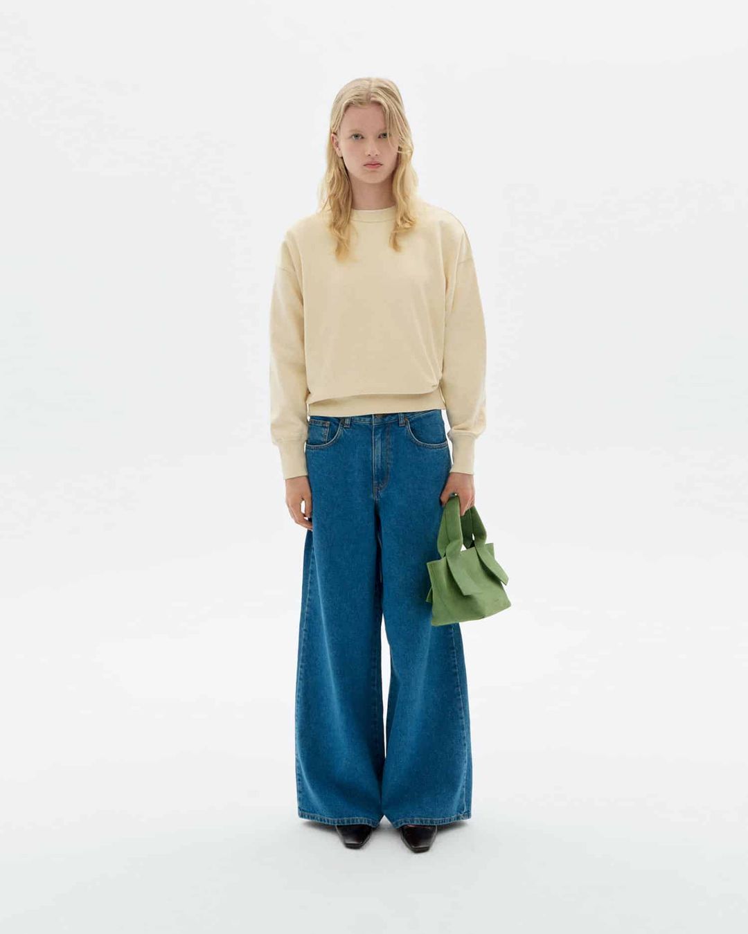 Sweatshirt Jodie Bird white von Thinking MU