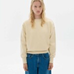 Sweatshirt Jodie Bird white von Thinking MU