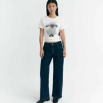 T-Shirt Ida Cloud Sheep white von Thinking MU