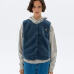 Weste Jay Fuzz blue von Thinking MU