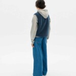 Weste Jay Fuzz blue von Thinking MU