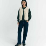 Weste Jay Ivory ecru von Thinking MU Weste Jay Ivory ecru von Thinking MU