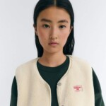 Weste Jay Ivory ecru von Thinking MU Weste Jay Ivory ecru von Thinking MU