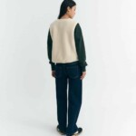 Weste Jay Ivory ecru von Thinking MU Weste Jay Ivory ecru von Thinking MU