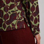 Bluse aus EcoVero™ Viskose botanic von Tranquillo