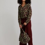 Bluse aus EcoVero™ Viskose botanic von Tranquillo