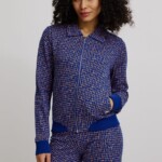Jacke im Retro-Look blue windows von Tranquillo