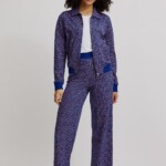 Jacke im Retro-Look blue windows von Tranquillo