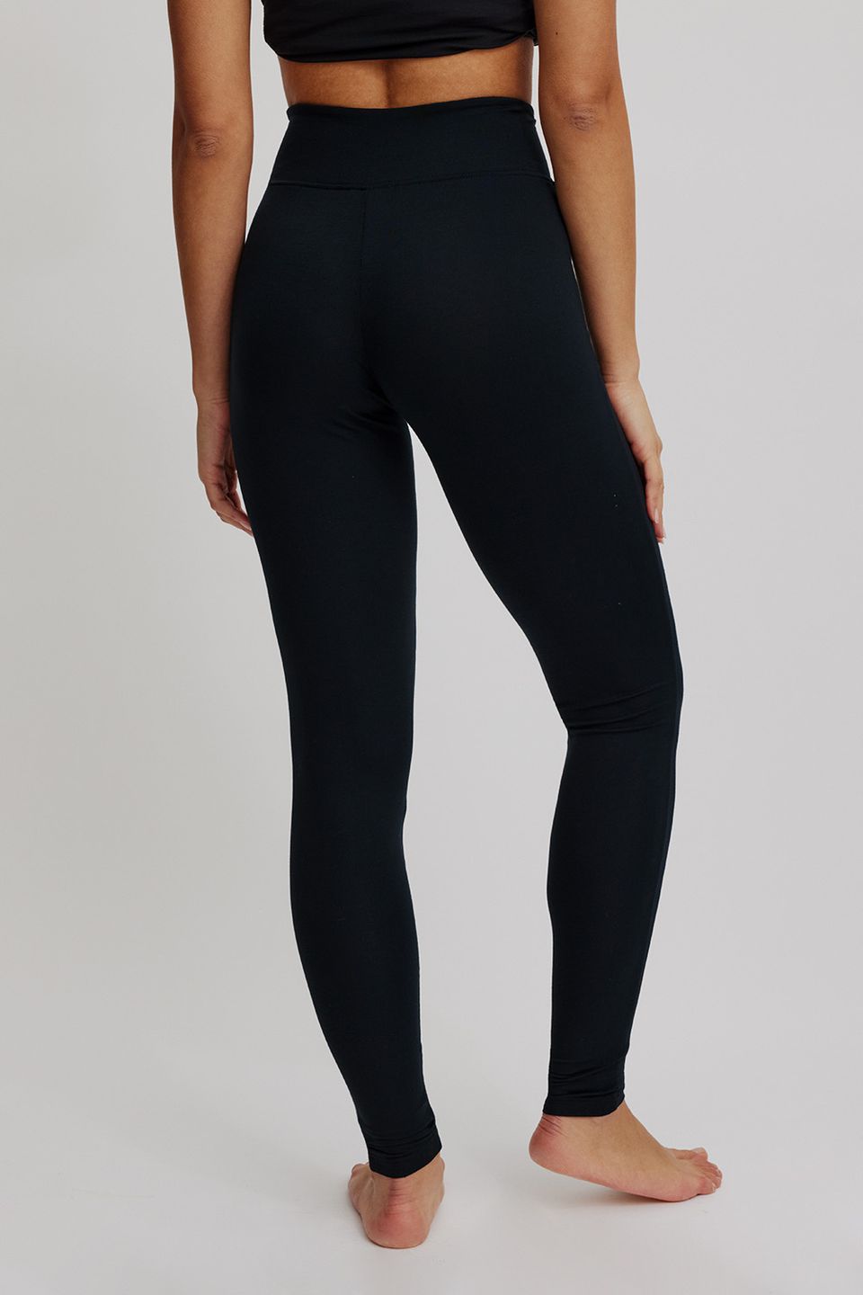 Leggings aus EcoVero™-Viskose-Mix black von Tranquillo Leggings aus EcoVero™-Viskose-Mix black von Tranquillo
