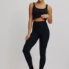 Leggings aus EcoVero™-Viskose-Mix black von Tranquillo