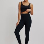 Leggings aus EcoVero™-Viskose-Mix black von Tranquillo Leggings aus EcoVero™-Viskose-Mix black von Tranquillo